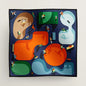 Hermes Figures Libres Scarf 90