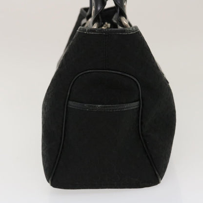 Luxury CELINE C Macadam Canvas Tote Bag Buggy Bag Black fm1376