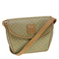 Luxury CELINE Macadam Canvas Shoulder Bag Beige fm2348