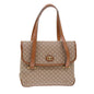 Luxury CELINE Macadam Canvas Shoulder Bag Beige fm2486