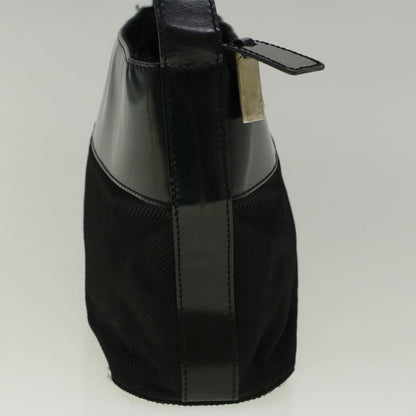 Luxury CELINE Shoulder Bag Canvas Black fm2930