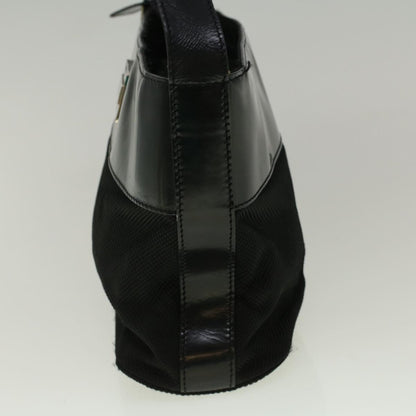 Luxury CELINE Shoulder Bag Canvas Black fm2930