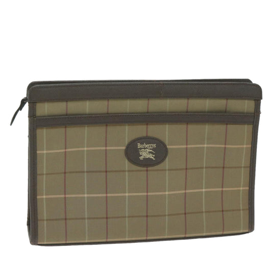 Burberry BURBERRYSs Nova Canvas Brown Clutch Bag Style 4