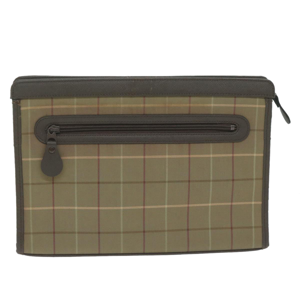 Burberry BURBERRYSs Nova Canvas Brown Clutch Bag Style 4