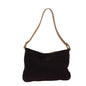 Luxury CELINE C Macadam Canvas Shoulder Bag Bordeaux fm3341