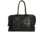 Burberry Prorsum Weekender Leather Black Handbag