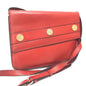 CELINE Shoulder Bag leather Red Crossbody bag Women