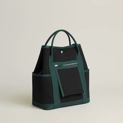 Hermes Garden Party Pockets Vertical Bag