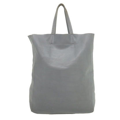 Luxury CELINE Tote Bag Leather Gray am2387g