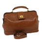 Luxury CELINE Hand Bag Leather 2way Brown am2746g