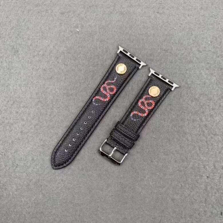 Gucci Apple Watch Strap Embroidery Snake Shop