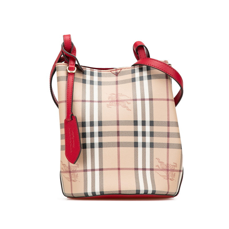 Burberry Nova Shadow Leather Shoulder Bag Style 13
