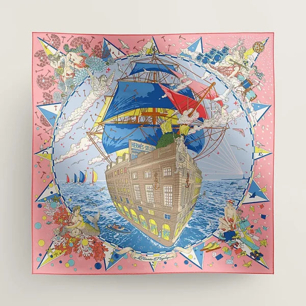 Hermes Flagship Scarf 90