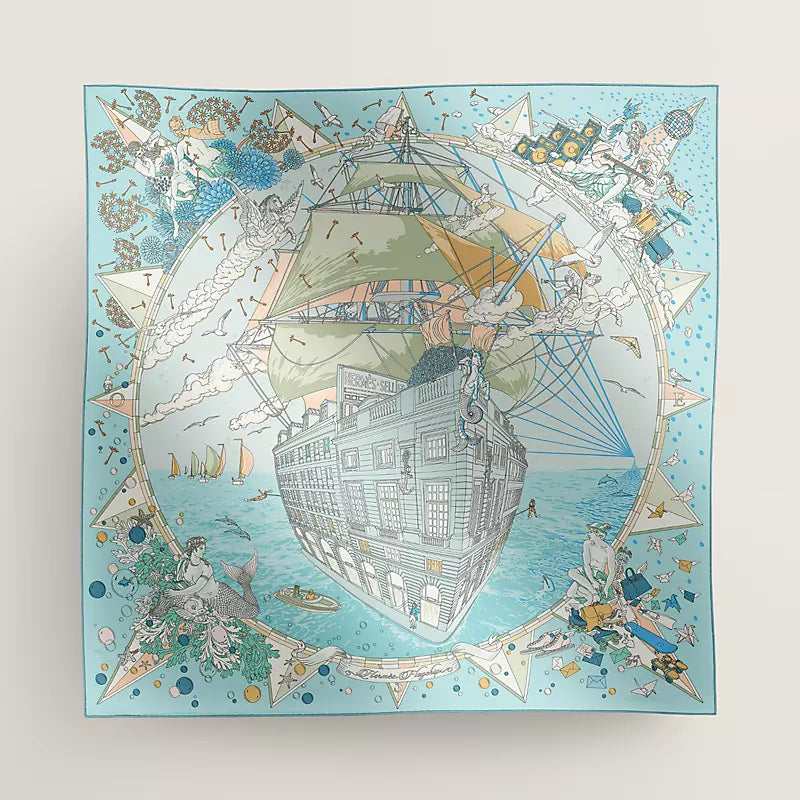 Hermes Flagship Scarf 90
