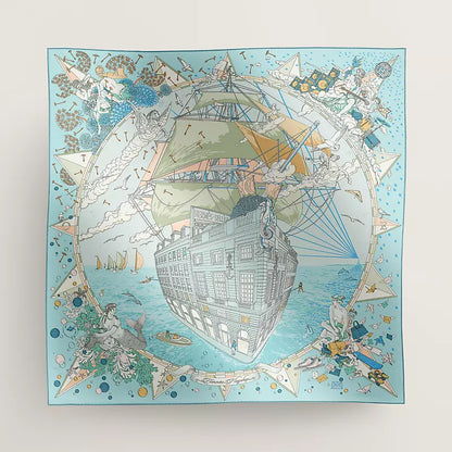 Hermes Flagship Scarf 90