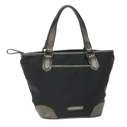 Burberry Auth Nylon Black Handbag Style 2