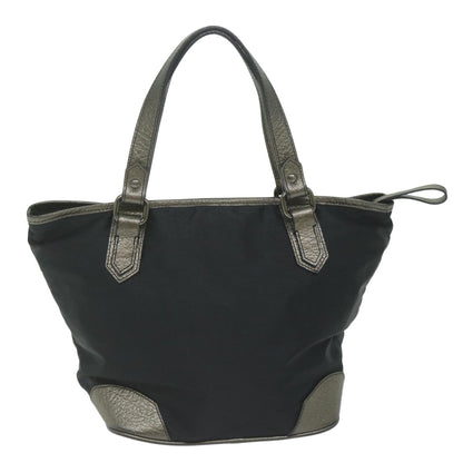 Burberry Auth Nylon Black Handbag Style 2