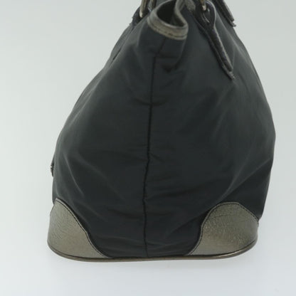 Burberry Auth Nylon Black Handbag Style 2