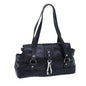 Luxury CELINE Shoulder Bag Leather Black hk1202