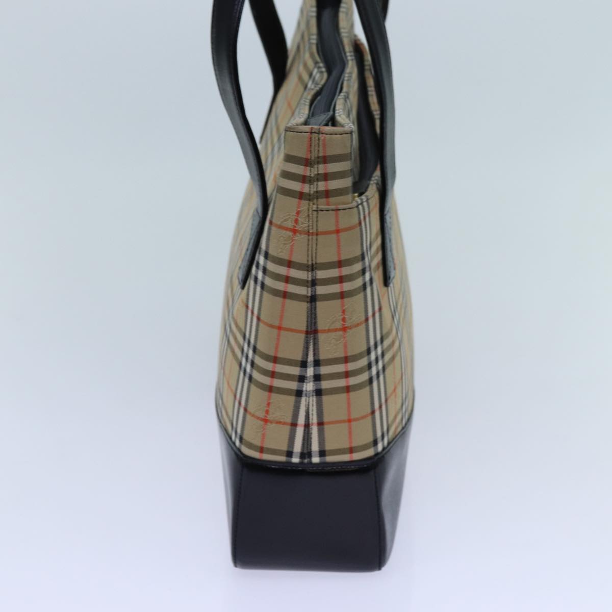 Burberry Nova Auth Canvas Black Tote Bag Style 3