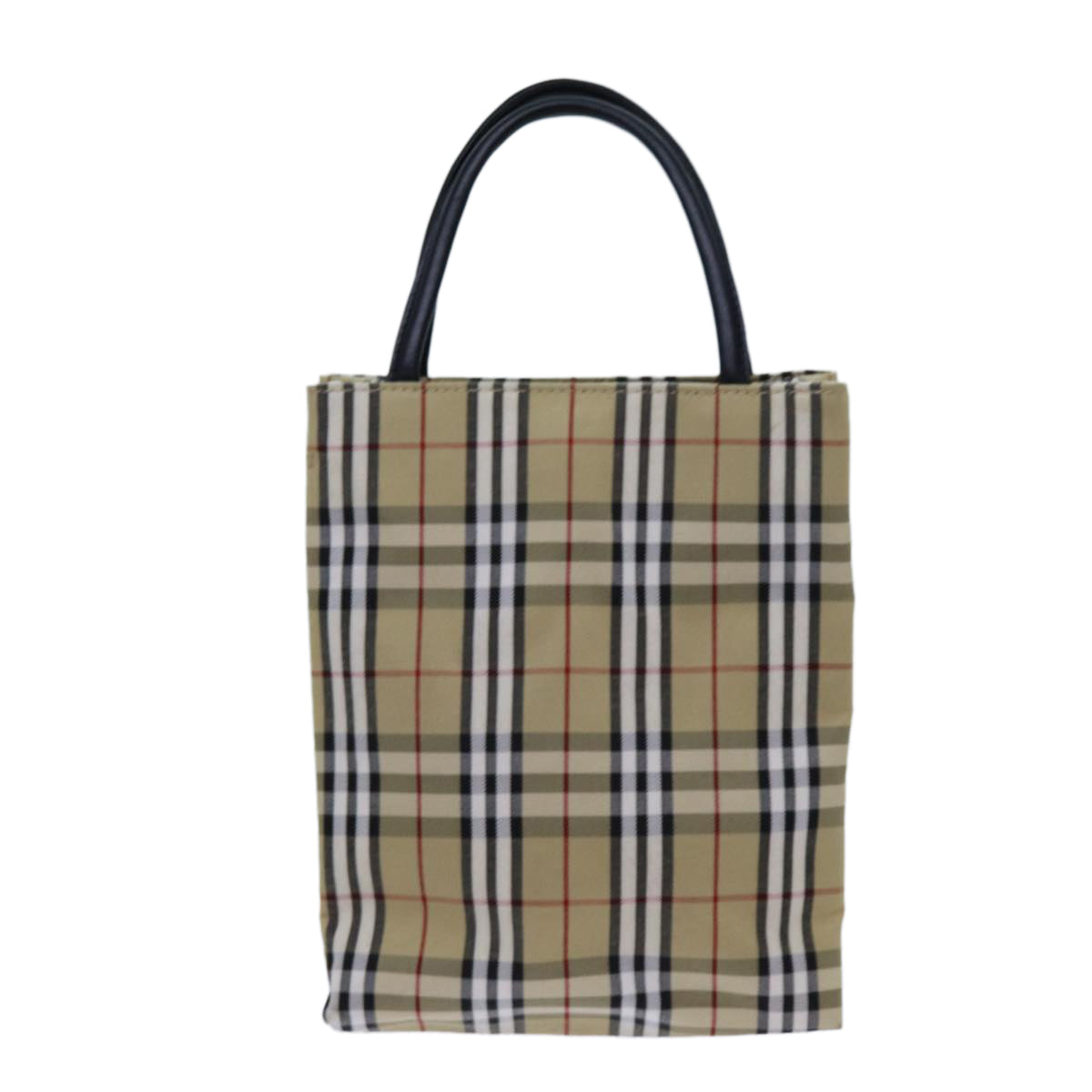 Burberry Nova Auth Canvas Black Handbag Style 2