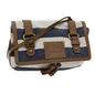 Burberry Label Auth Canvas Brown Shoulder Bag Style 3