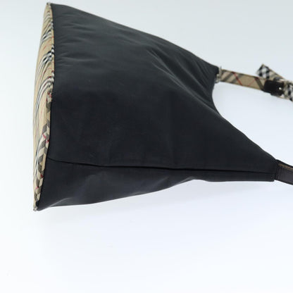 Burberry Nova Auth Nylon Black Shoulder Bag Style 4