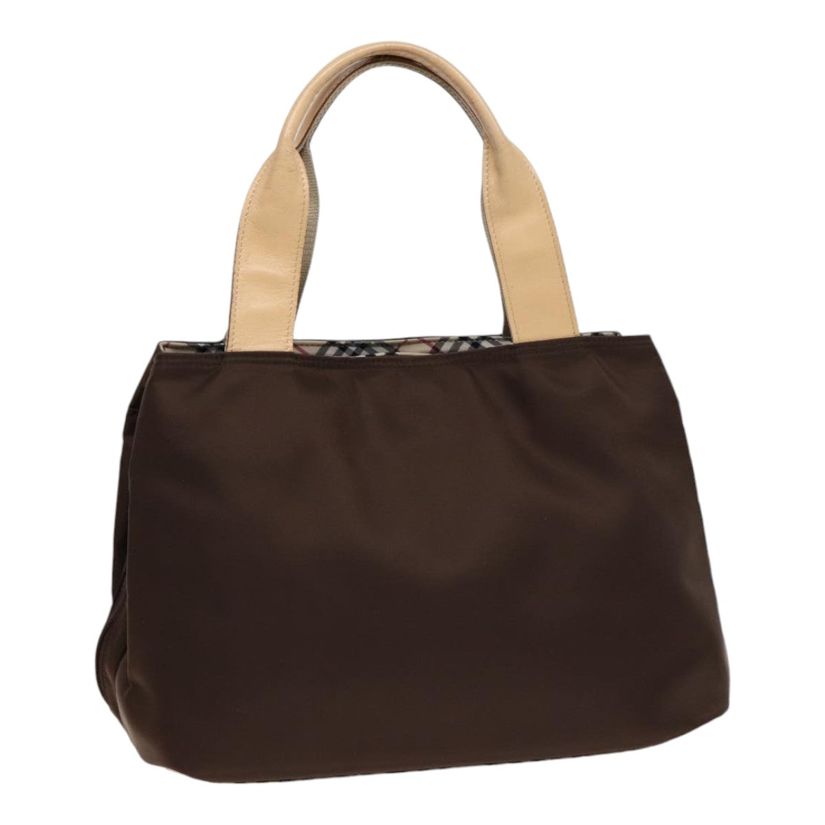 Burberry Nova Auth Nylon Beige Tote Bag