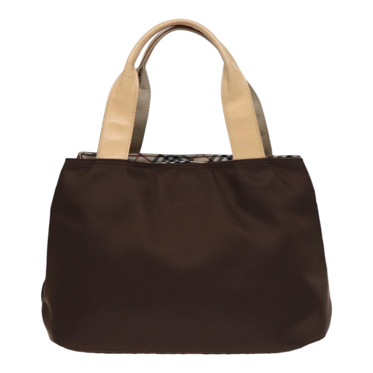 Burberry Nova Auth Nylon Beige Tote Bag