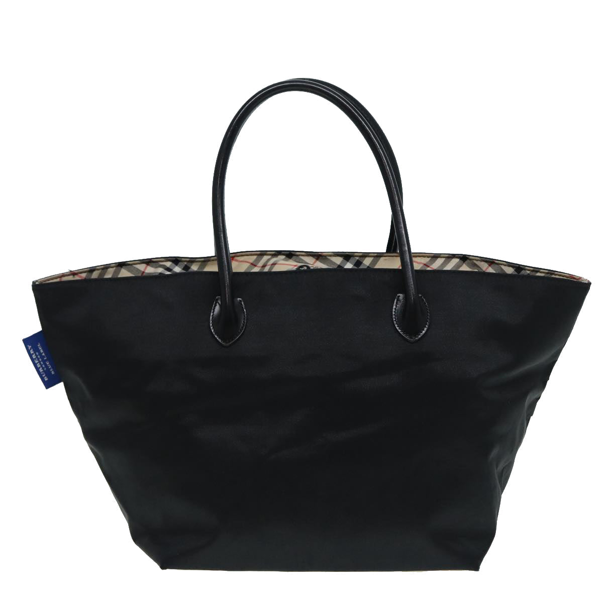 Burberry Nova Label Nylon Black Handbag Style 7