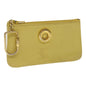 Luxury CELINE Coin Purse Leather Yellow  hk413