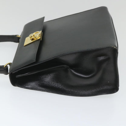 Luxury CELINE Hand Bag Leather 2way Black hk901