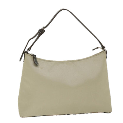 Burberry Label Auth Nylon Beige Shoulder Bag