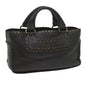 Luxury CELINE Hand Bag Leather Black hk948