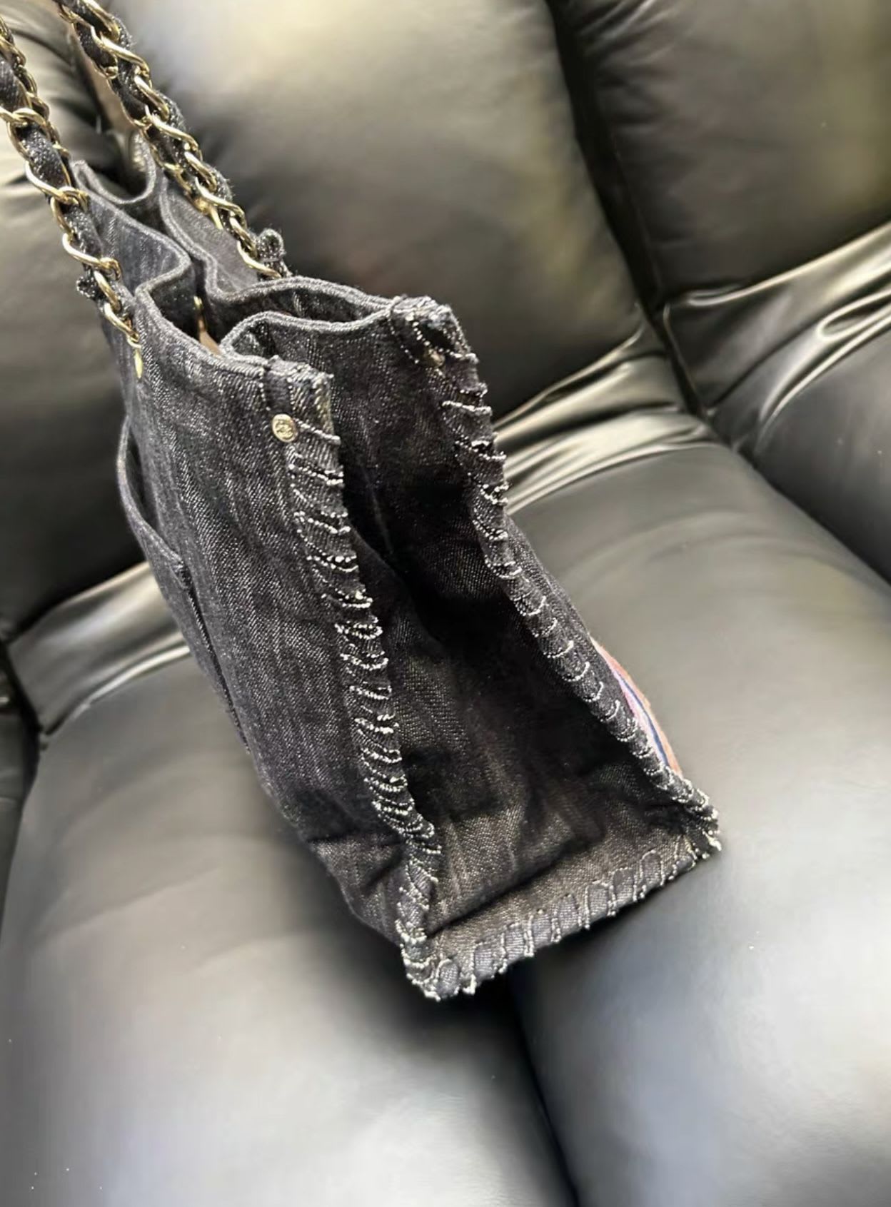 Chanel Luxury Leather Tote Bag Rovelle Bags