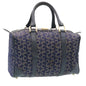 Luxury CELINE C Macadam Canvas Hand Bag Navy im257