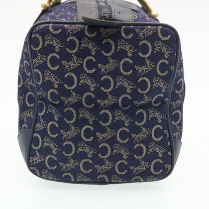 Luxury CELINE C Macadam Canvas Hand Bag Navy im257