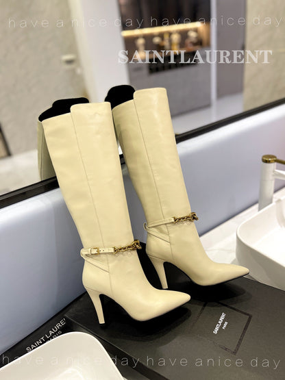 YSL Le Maillon Boots