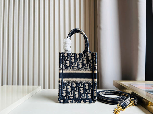 Christian Dior  Mini Book Tote Phone Bag