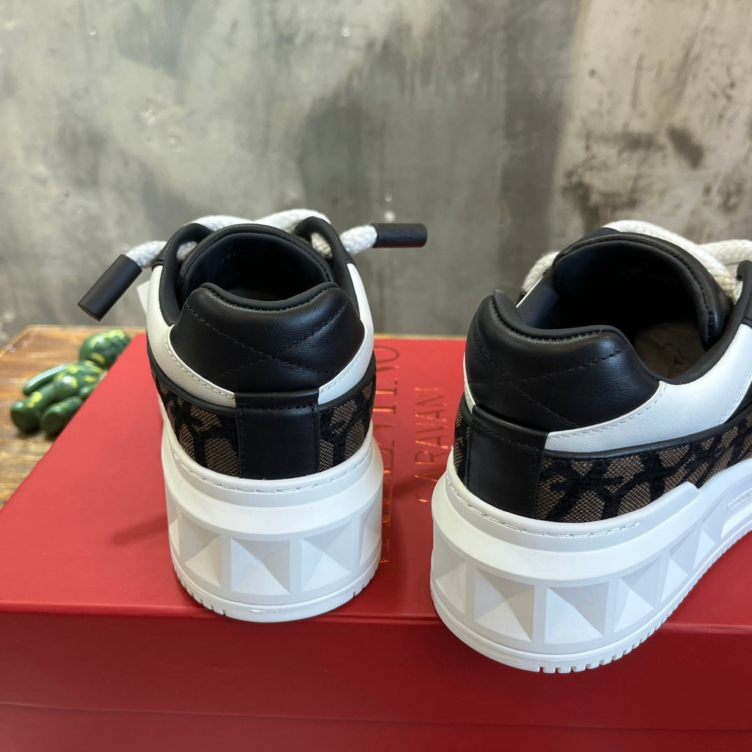 Valentino One Stud XL Trainer Sneakers
