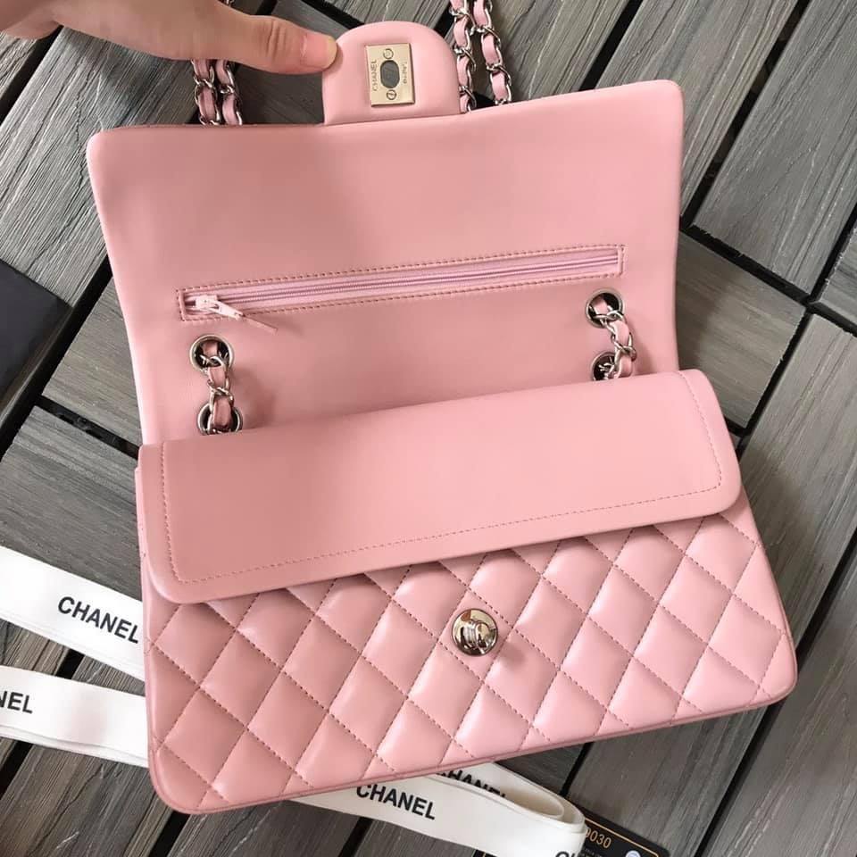 Chanel Caivar Double Flap Bag