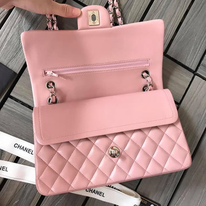 Chanel Caivar Double Flap Bag