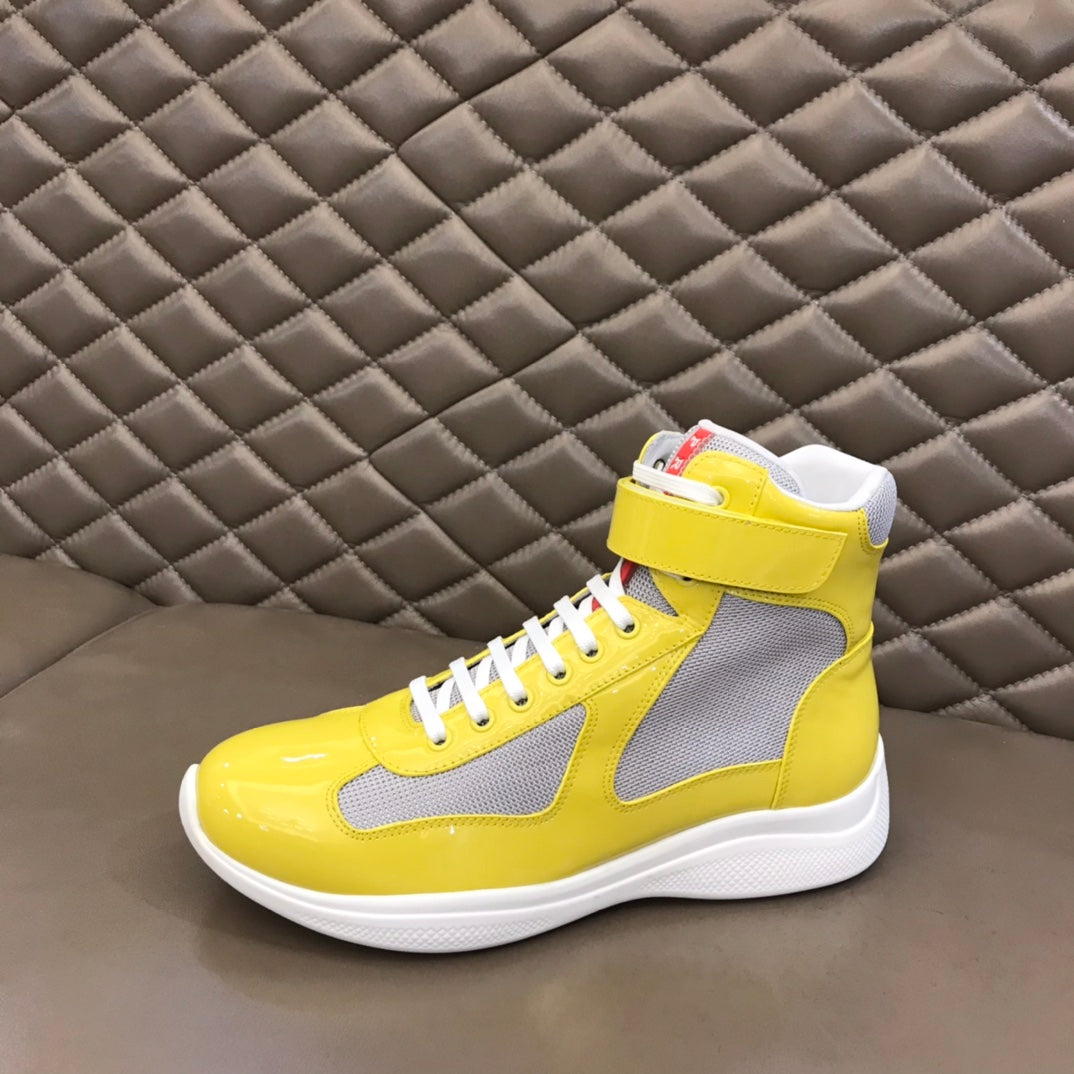 Prada America's Cup Hightop Sneakers
