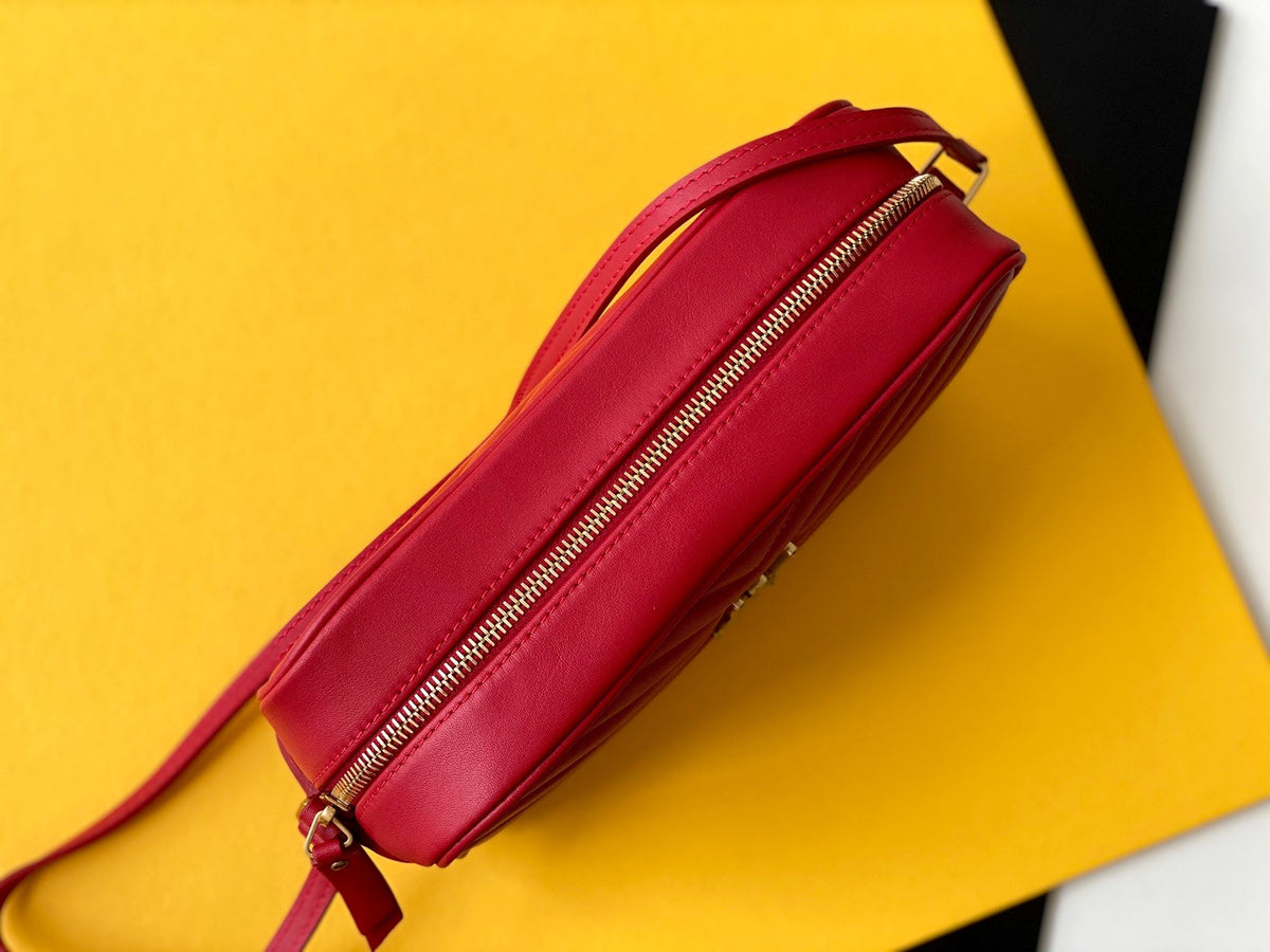 YSL Lou Camera Bag In Quilted Leather