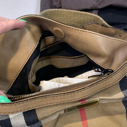 Burberry Canvas Shoulder Bag