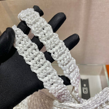 Prada Raffia Tote Bag