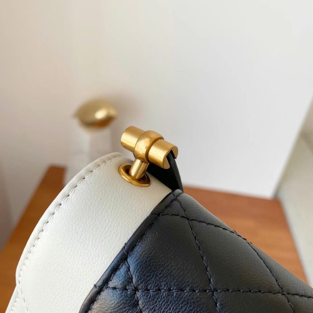 YSL Gaby Satchel Bag In Vintage Lambskin