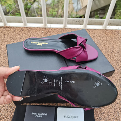 YSL Bianca Flat Mule