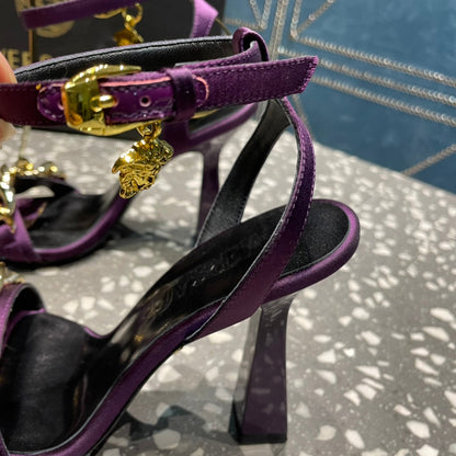 Versace  Medusa Chain High Heel Sandals