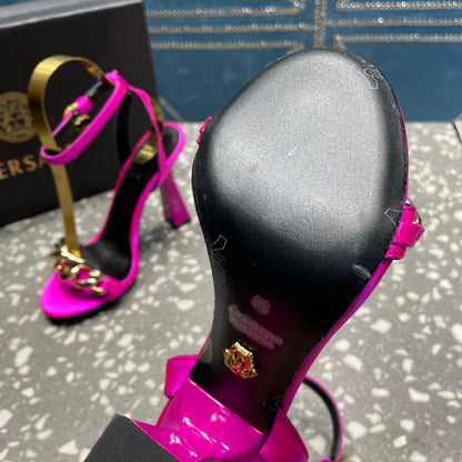 Versace  Medusa Chain High Heel Sandals